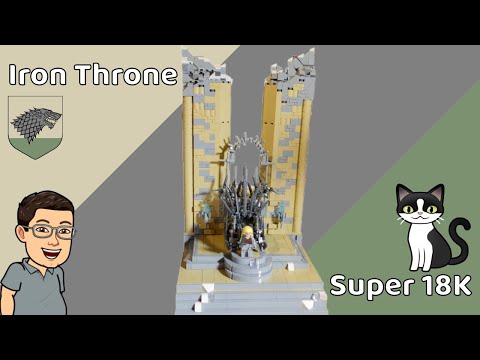 Super 18K - Iron Throne - Game of Thrones - K130