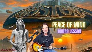 How To Play Peace Of Mind By Boston - Tom Scholz Guitar Lesson