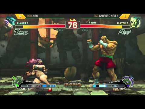 SXSW 2015 USF4 - Xian (Poison) vs Sanford Kelly (Sagat)