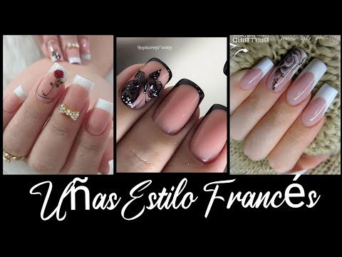 UÑAS TIPO FRANCES👌|Nail 2022| Fashion nail 2022