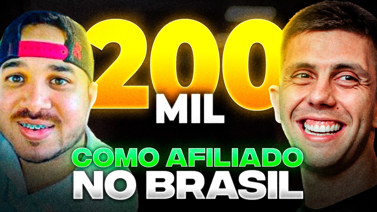 Afiliado Revela como fez +200MIL Apenas no Brasil Vendendo no Automatico