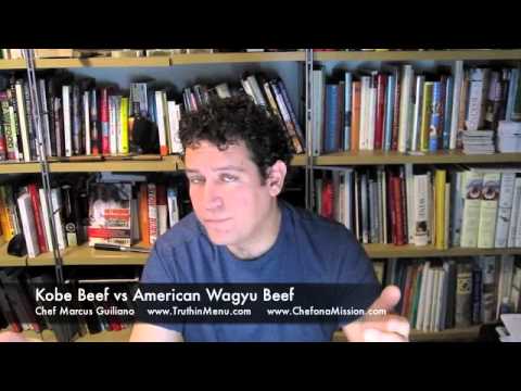 Japanese Kobe Beef vs American Kobe info