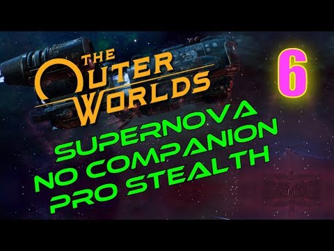 Outer Worlds Walkthrough SUPERNOVA NO COMPANIONS Part 6 - Battling Robots at the Geothermal Plant