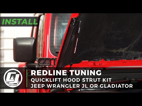 2018-2021 Jeep JL or Gladiator | Redline Tuning QuickLIFT Hood Strut Kit