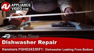 Kenmore Dishwasher Repair - Leaking From Bottom - Bottom Door Seal