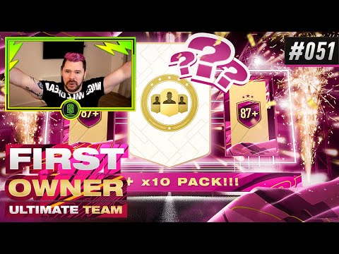 HUGE 87 x10 RARE PLAYERS PACK!! -  First Owner Ultimate Team! #51
