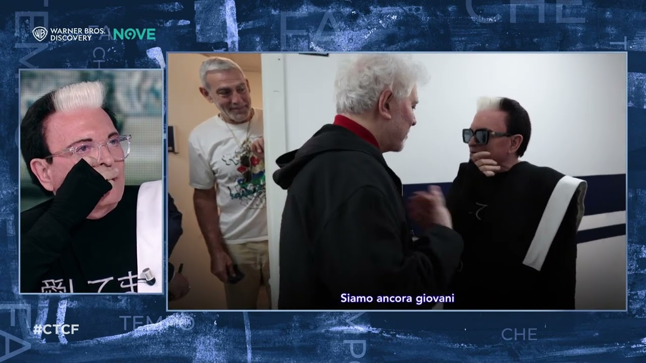 Cristiano Malgioglio incontra Pedro Almodovar: "Mi emoziona sempre" | Che tempo che fa