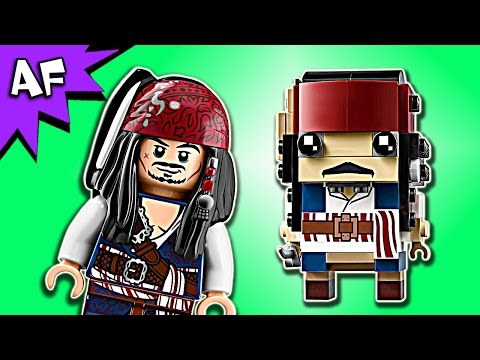 Vidéo LEGO BrickHeadz 41593 : Captain Jack Sparrow