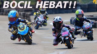 Download lagu Bukan Sembarang Bocil‼️ Balap Pocket Bike Mini GP Usia Maksimal 7 Tahun di LENKA Cup Prix 🔥 mp3