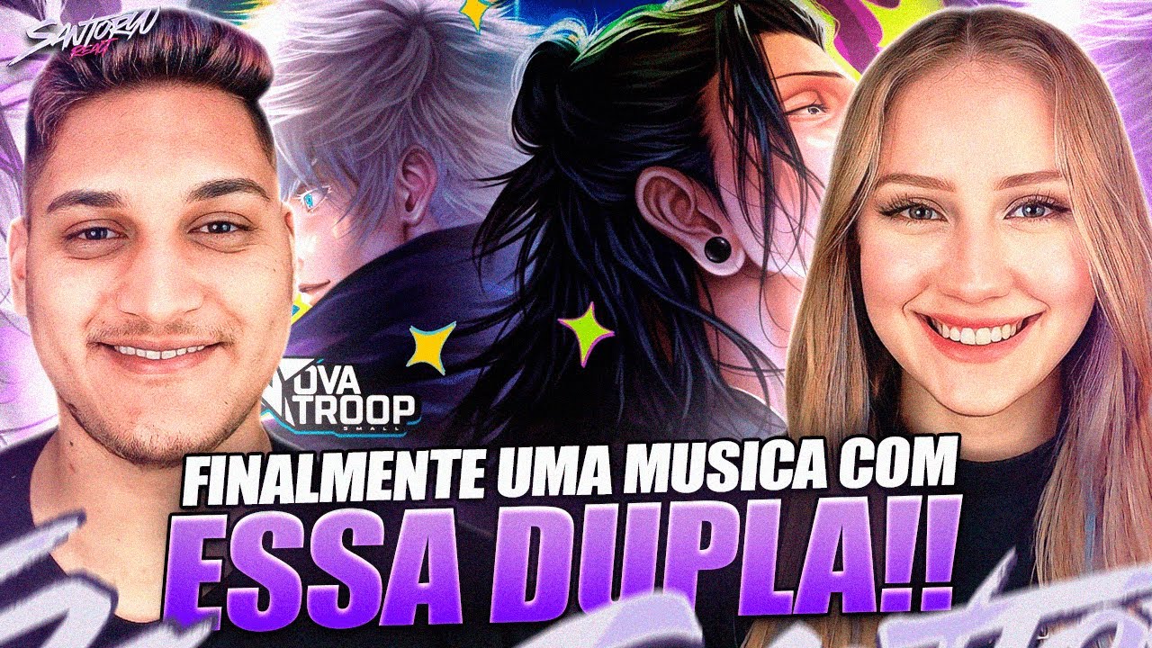 Lado Certo | Novatroop | Gojo e Geto (Jujutsu Kaisen) ft. ‪@RafãoMusicOficial‬ - REACT EM CASAL