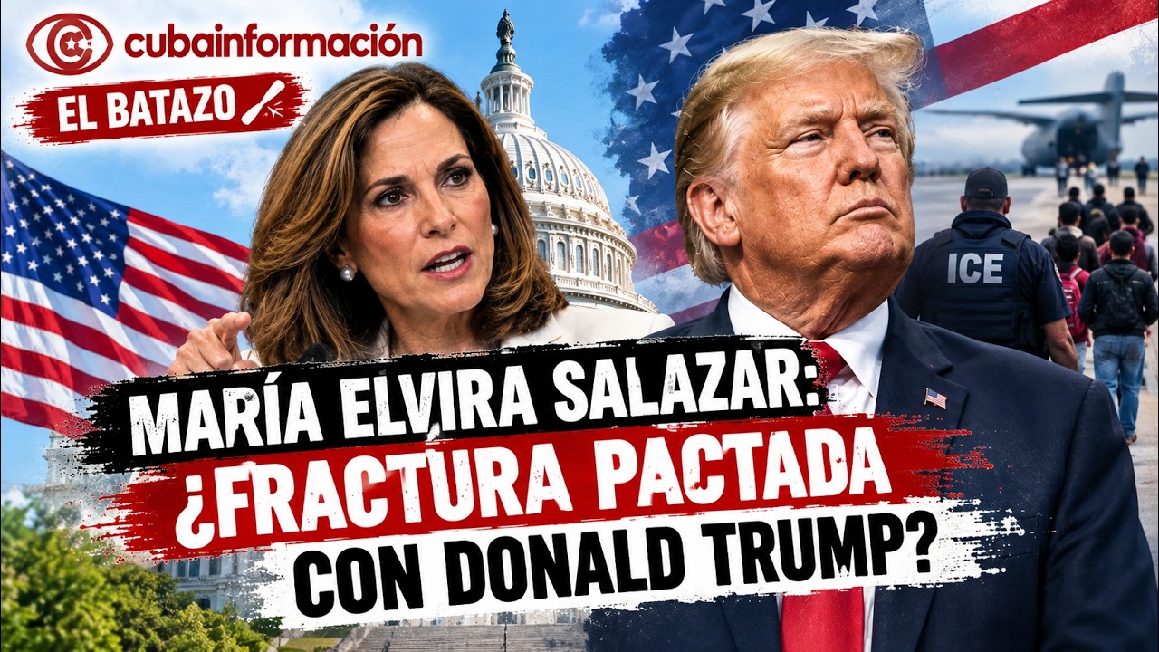María Elvira Salazar fractura pactada con Donald Trump   elbatazo00156