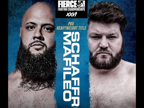 FULL FIERCE FIGHT | KENT MAFILEO VS  RUDY SCHAFFROTH