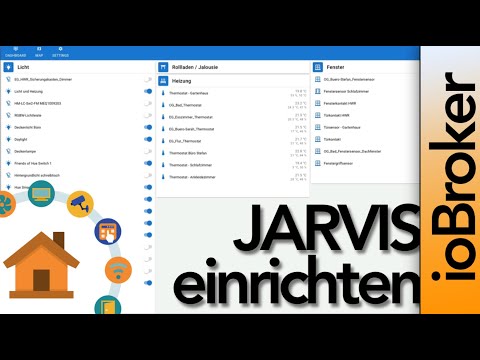 ioBroker Jarvis #1 - Dein Einstieg in eine einfache Visualisierung | verdrahtet.info [4K]
