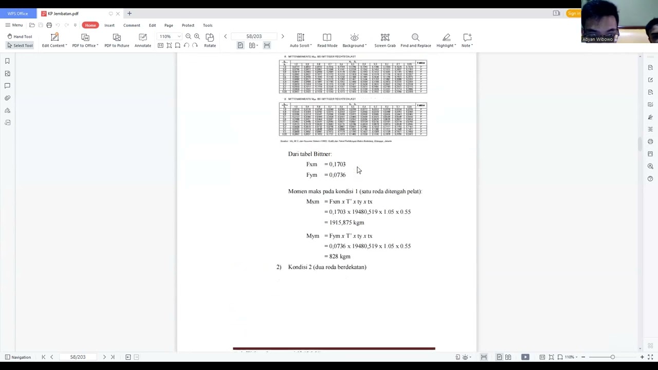 PERENCANAAN STRUKTUR ATAS JEMBATAN
