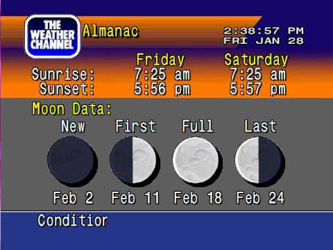 WeatherSTAR 4000 - Irving Texas - Jan 28 2011 - 2:38 PM CST