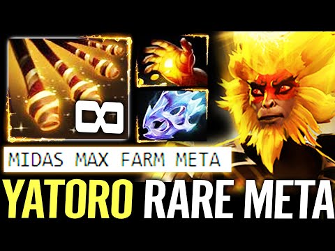 🔥 YATORO Monkey King Midas + Moonshard Fast Farm — New Meta Carry f.t MARCI POS5 Dota 2 Pro