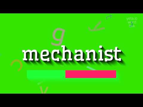How to say "mechanist"! (High Quality Voices)