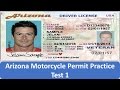 Arizona Motorcycle Permit Practice Test 1