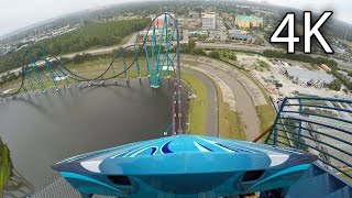Mako front seat on-ride 4K POV SeaWorld Orlando