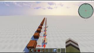 マインクラフトで東北新幹線車内チャイム