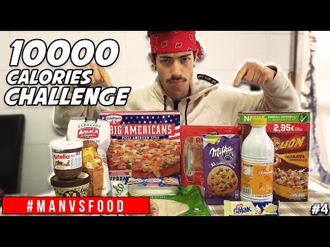 10000 CALORIE CHALLENGE - La mia Prima Volta non la Scoderò Mai - Cheat Day ITA | MAN VS FOOD