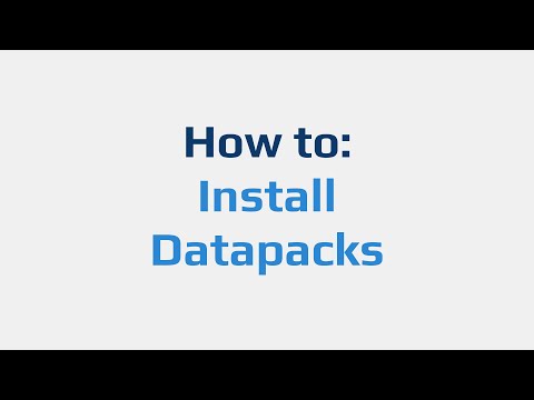 How to: Install Datapacks