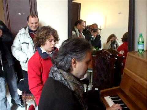 Andrea Bocelli e Giacomo Iraci Sareri