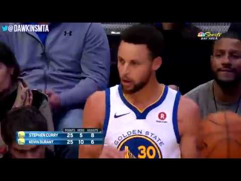 Stephen Curry Second Game, Full Highlights 2018 01 03 at Mavs   32 Pts, 8 Assists, CLUTCH!