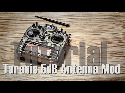 Tutorial - Taranis 5dB Antenna Mod **DON'T DO IT** | Fixing Bad SWR | HOW TO