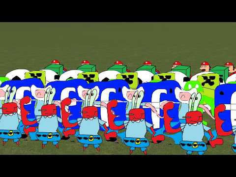 RUNNING FROM A  BIG NEXT-BOT ARMY! Will I survive?