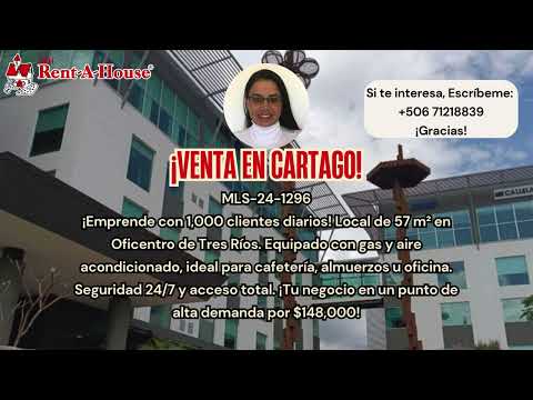 Local Comercial en Oficentro – Tres Ríos, La Unión - Cartago