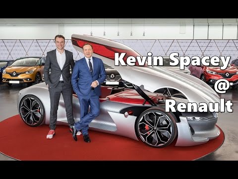 Kevin Spacey Visits Renault Design