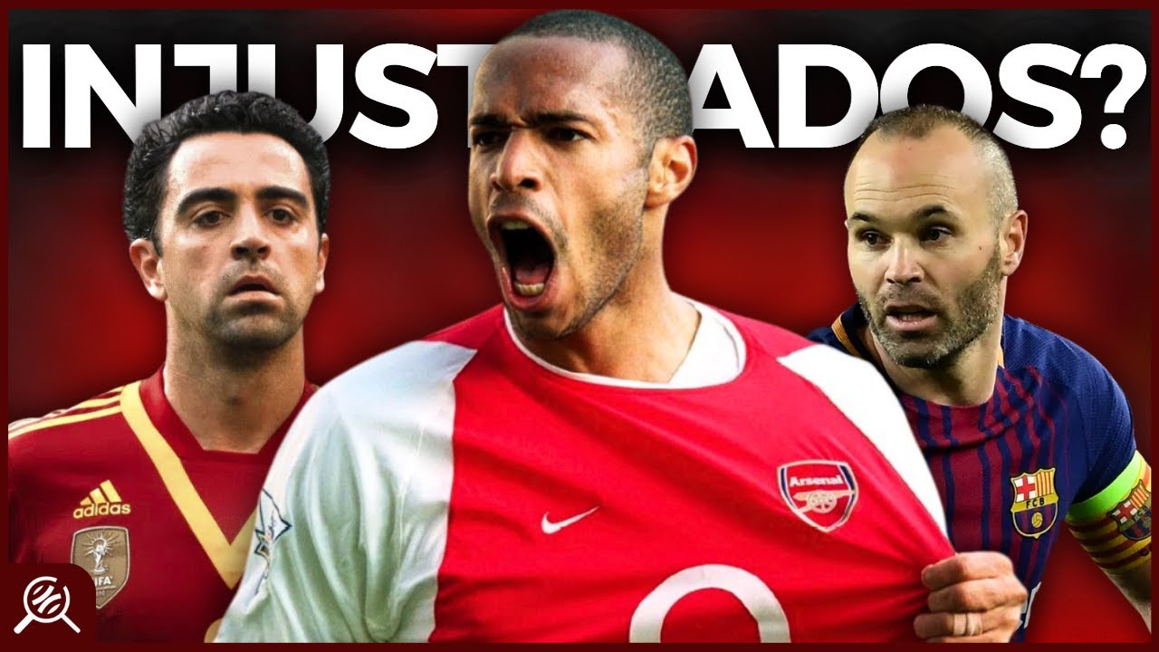 OS MELHORES JOGADORES que NUNCA VENCERAM o PRÊMIO de MELHOR DO MUNDO