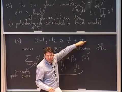 Distribution of arithmetic functions (4/6), Emmanuel Kowalski (ETH Zuerich) [2015]