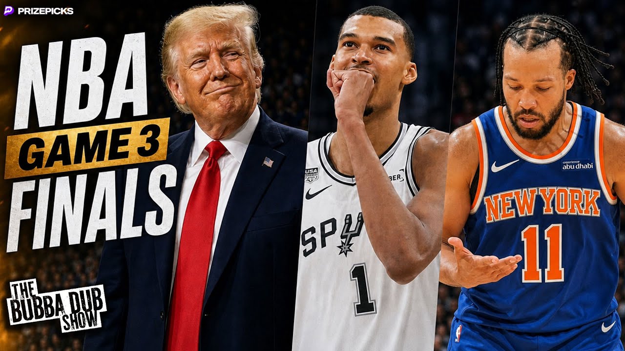 🔥 Knicks vs Spurs NBA Finals Game 3 LIVE Reaction | Bubba Dub Breaks It All Down!
