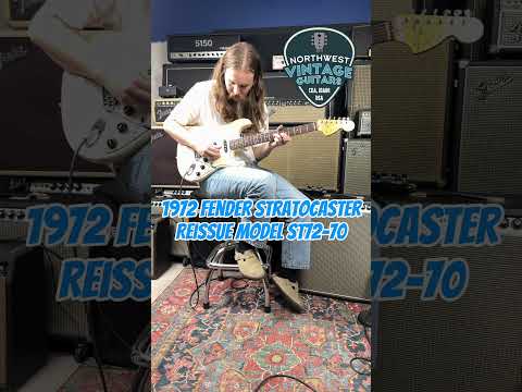 *Video* 1972 Fender Stratocaster Reissue Model ST72-70 Olympic White MIJ- 1993 image 20