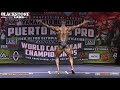 2021 IFBB Professional League Puerto Rico Pro Classic Physique Top 3 Posing – 1st Gabriel Machado