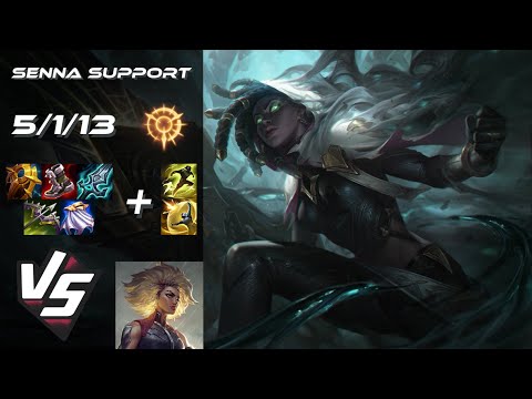 SUPPORT Senna vs Rell - NA Grandmaster Patch 25.S1.2