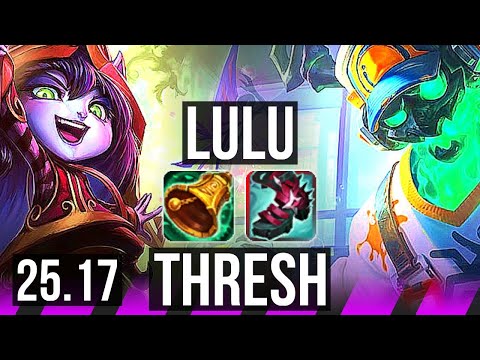 LULU & Jinx vs THRESH & Kai'Sa (SUP) | KR Grandmaster | 25.17