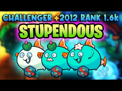 IMPRESSIVE DOUBLE CACTUS TRIPLE AQUA BUILD | ORIGIN LEADERBOARDS | AXIE INFINITY