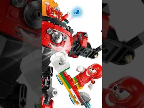 🔥NEW Knuckles vs. Dr. Eggman's Egg Mech Crusher LEGO Sonic #lego #sonic #legosonic #shorts #legotoys