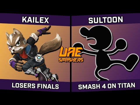 Kailex (Fox/Ike) vs Sultoon (Game & Watch/Pac-Man) - Smash 4 on Titan - Losers Finals