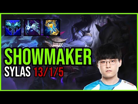 SHOWMAKER - SYLAS vs TIAN - KAYN Jungle - KR Challenger - Patch 11.6