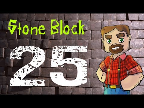 Minecraft StoneBlock Mod Pack : Episode 25: Industrial Foregoing Start Up!