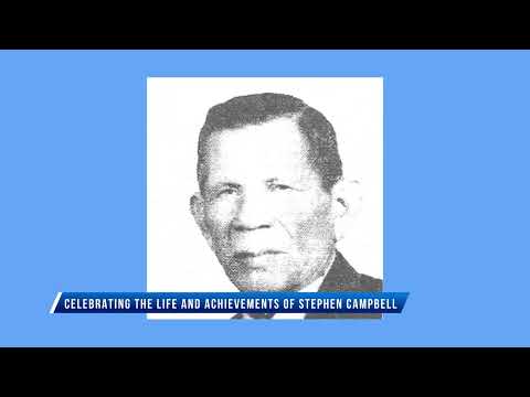 Celebrating the life and achievements of Stephen Campbell