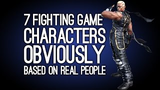 7 Fighting Game Characters Super Obviously Based on Real People