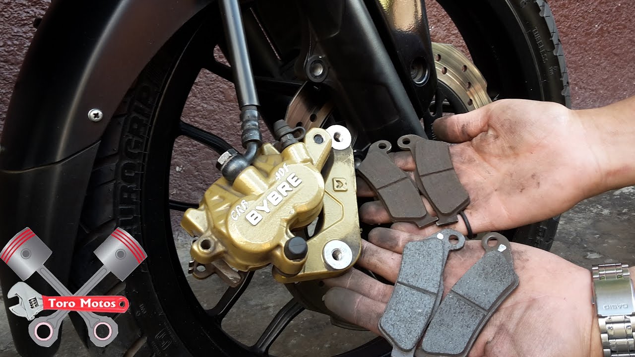 Pulsar 200 NS Cambiar Pastillas Del Freno Disco Rueda Delantera | ToroMotos