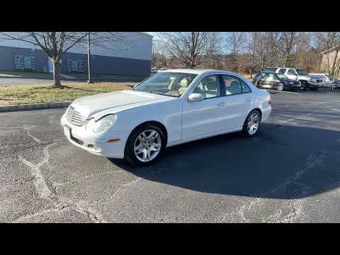 2003 Mercedes Benz E500 Start Up/Walk Around Video