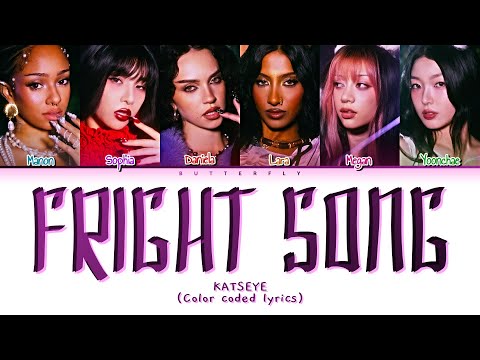 KATSEYE MONSTER HIGH FRIGHT SONG (Color coded lyrics)