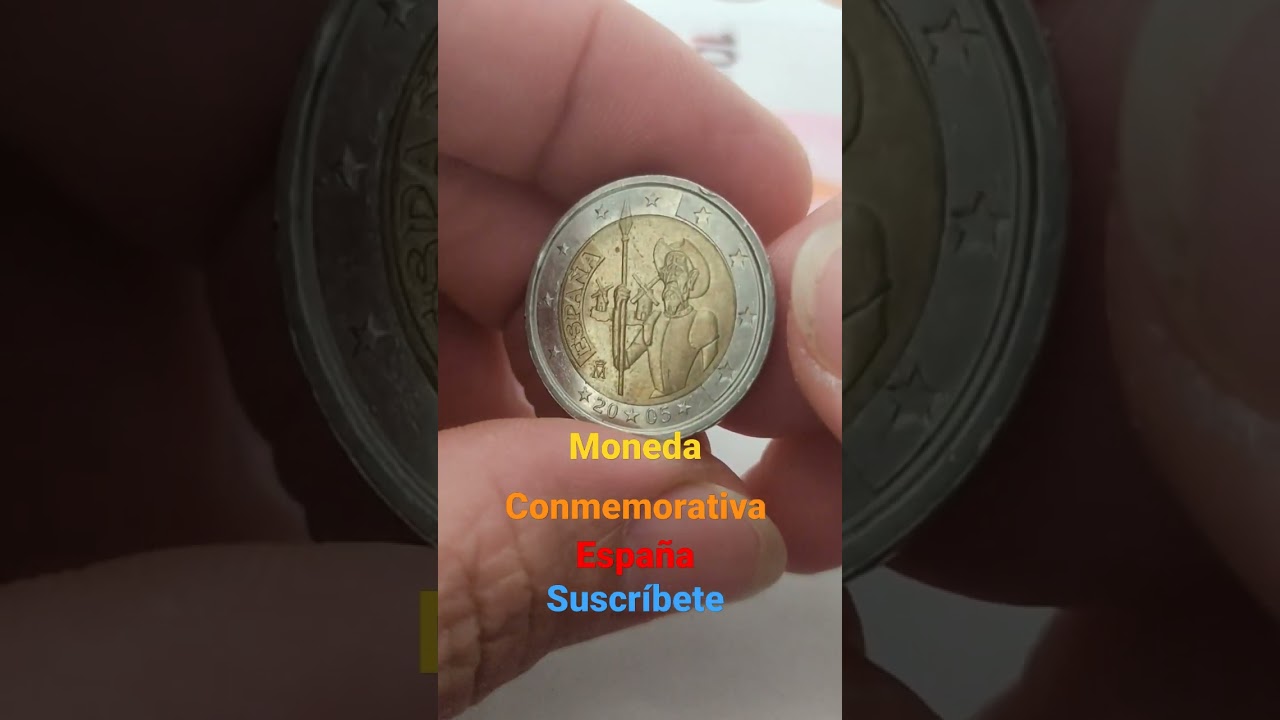Moneda Conmemorativa de España Don Quijote de la Mancha